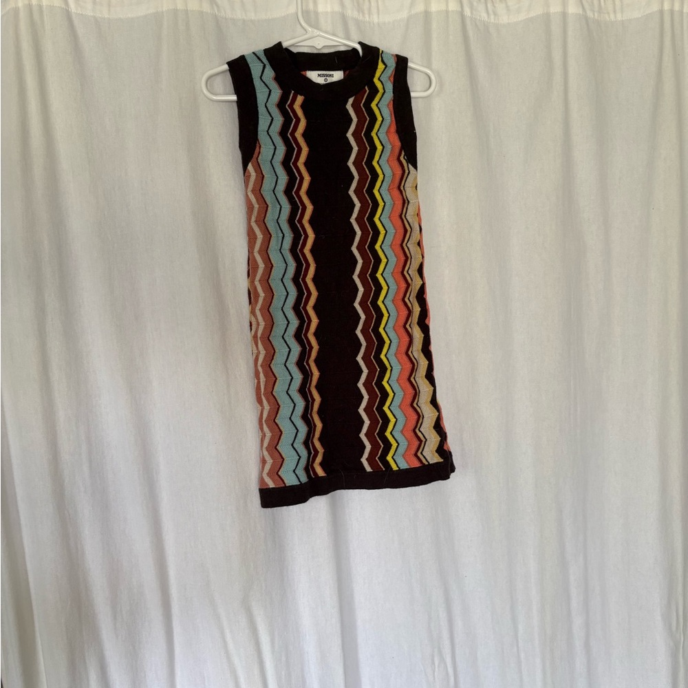 Missoni for Target Multicolor Zigzag Kids Casual Dress